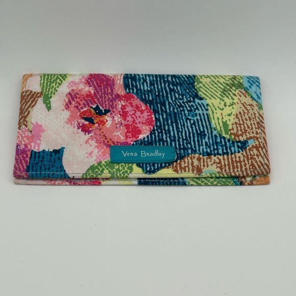 Vera Bradley Handbags - Vera Bradley Floral Checkbook & ID Holder